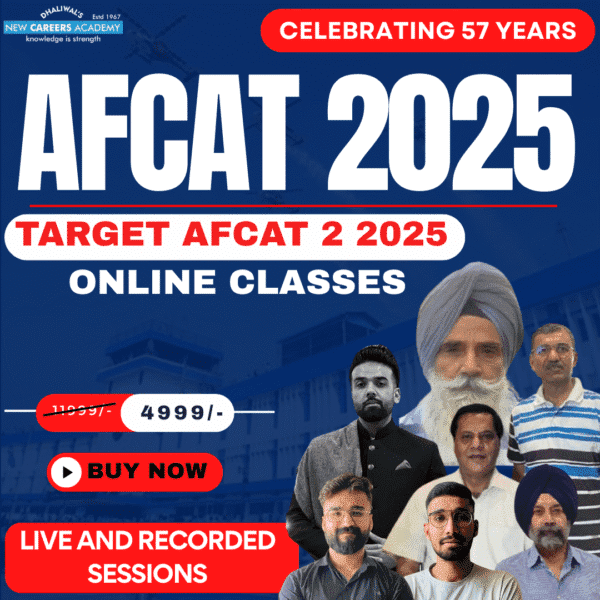 AFCAT COACHING IN INDIA 2025 (ONLINE)