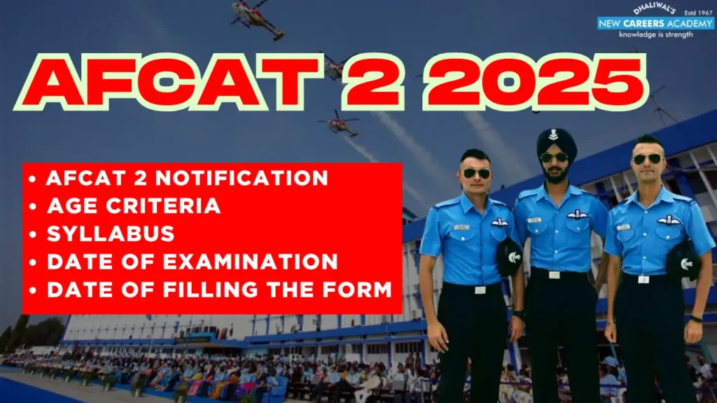 AFCAT 2 2025 Notification