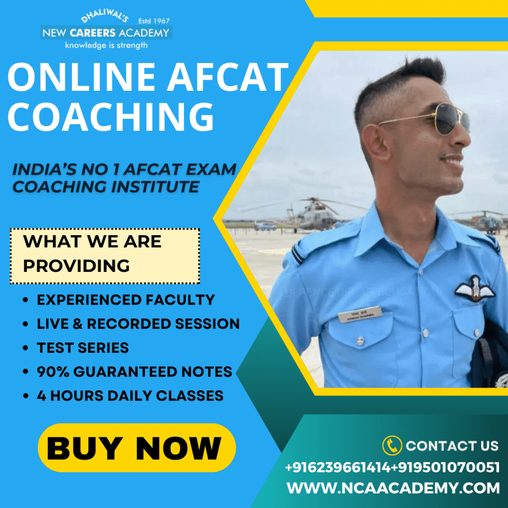 ONLINE AFCAT COACHING INDIA