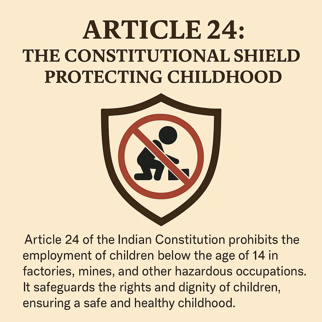 Article 24 of the indian constitution