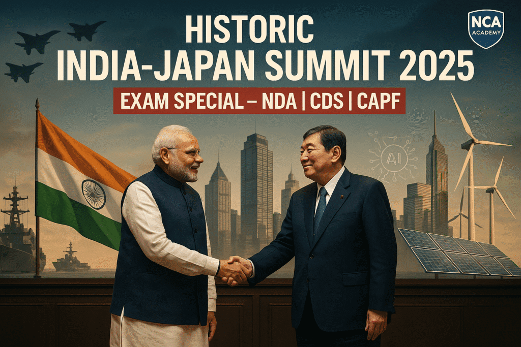 Historic August 2025 India-Japan Summit:
