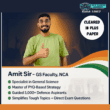 Amit Sir [Reasoning & Analytical Ability]