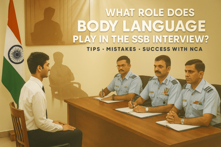 What Role Does Body Language Play in the SSB Interview?