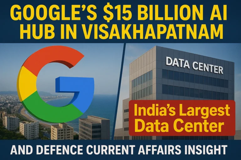 Google ai hub visakhapatnam andhra pradesh 2025”. - NCA Academy Defence Coaching