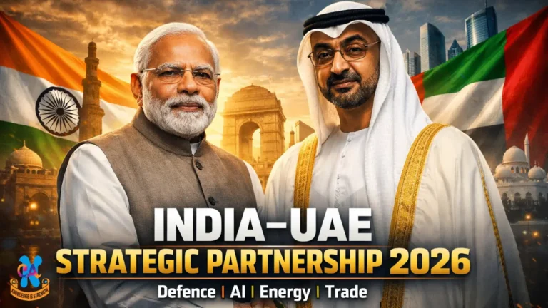 PM Modi and Sheikh Mohamed bin Zayed during India–UAE High-Level Visit 2026
