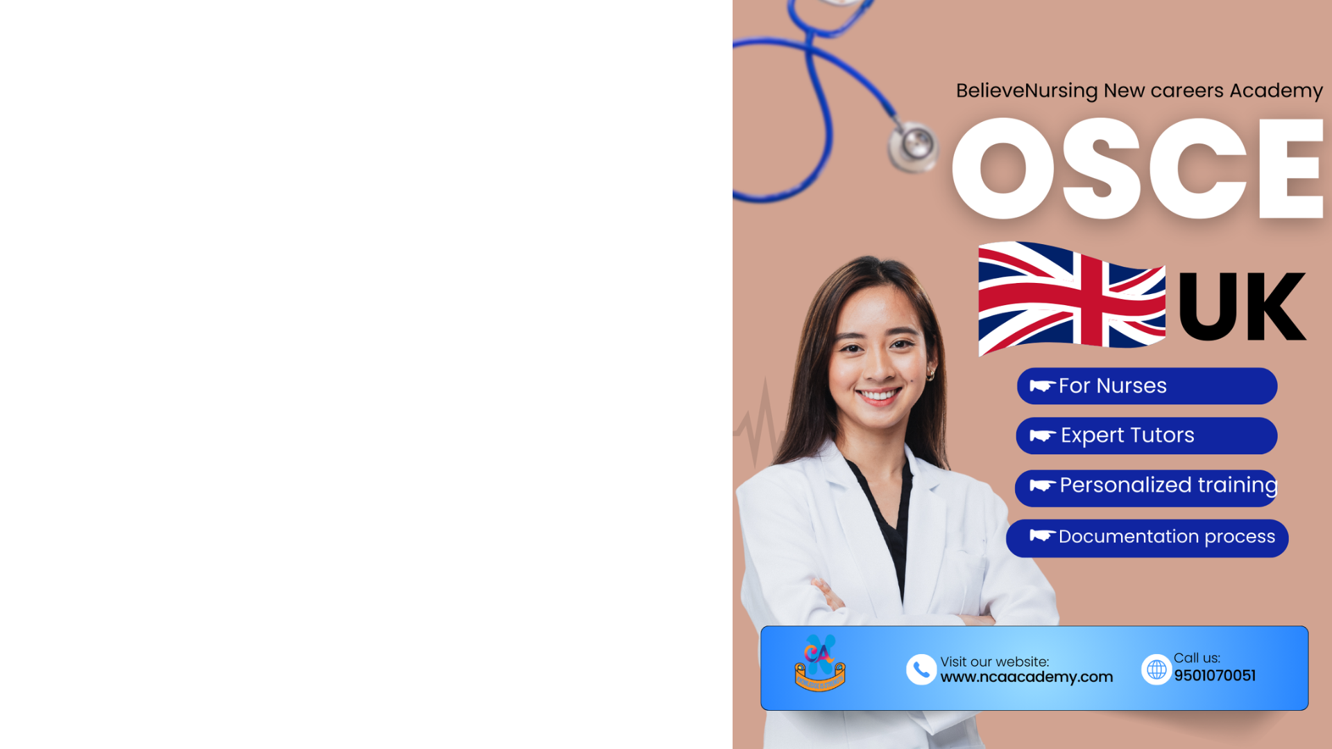 UK NMC OSCE coaching at NCA Academy