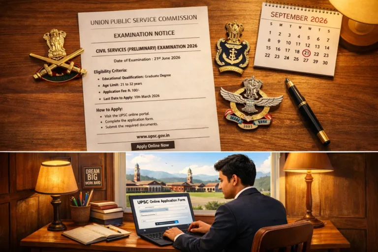 CDS 2 2026 Notification - Exam Date and Vacancies