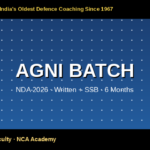 AGNI BATCH — NDA 2026 | Mentor Batch | Live Online + SSB + Mentorship