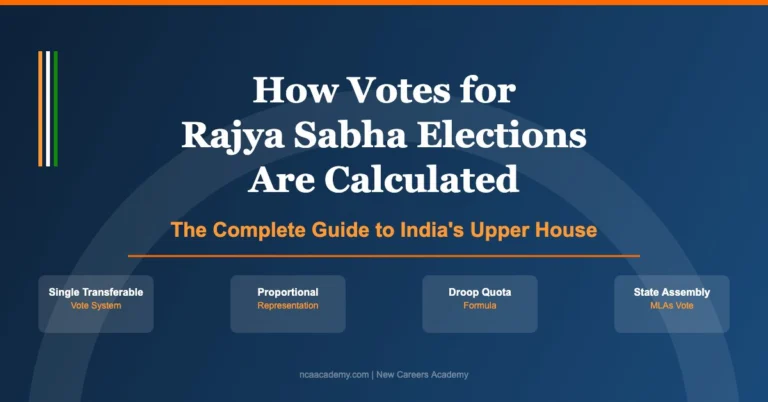 How Votes for Rajya Sabha Elections Are Calculated in India