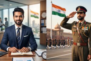Indian professional and Army officer dual career Territorial Army 2026