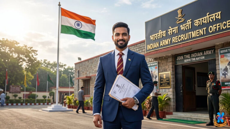Indian professional at Indian Army Recruitment Office for Territorial Army 2026