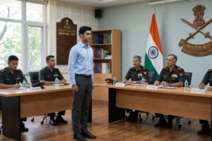 SSB interview board with Indian Army officers for Territorial Army selection