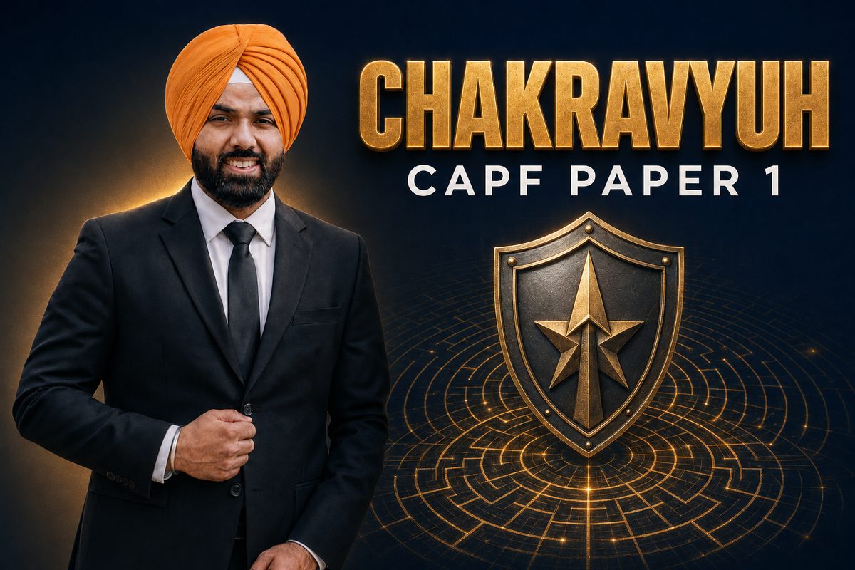 Chakravyuh Batch — CAPF AC 2027 Paper 1 coaching by NCA Academy