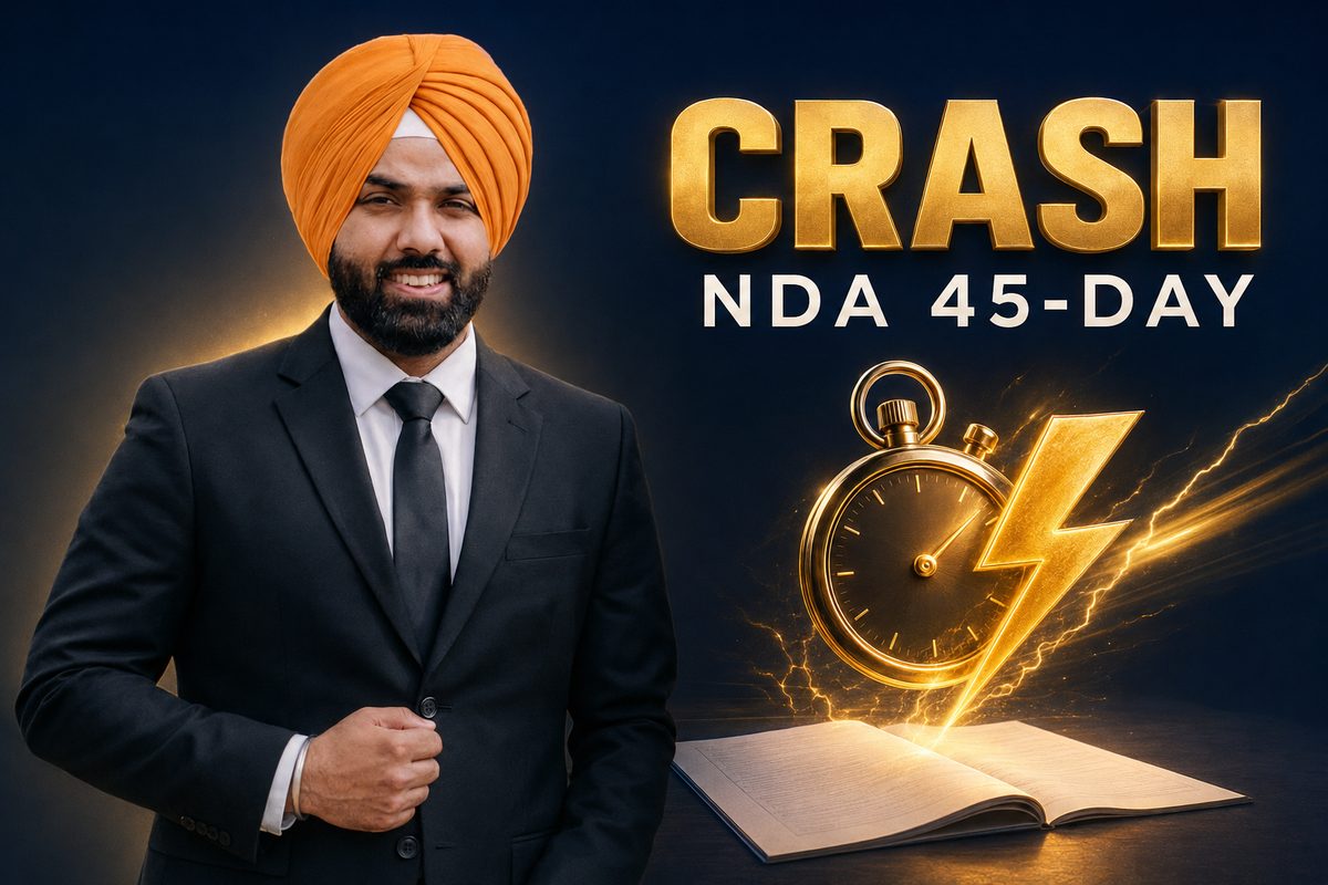 Crash Batch — NDA 45-Day online crash course by NCA Academy