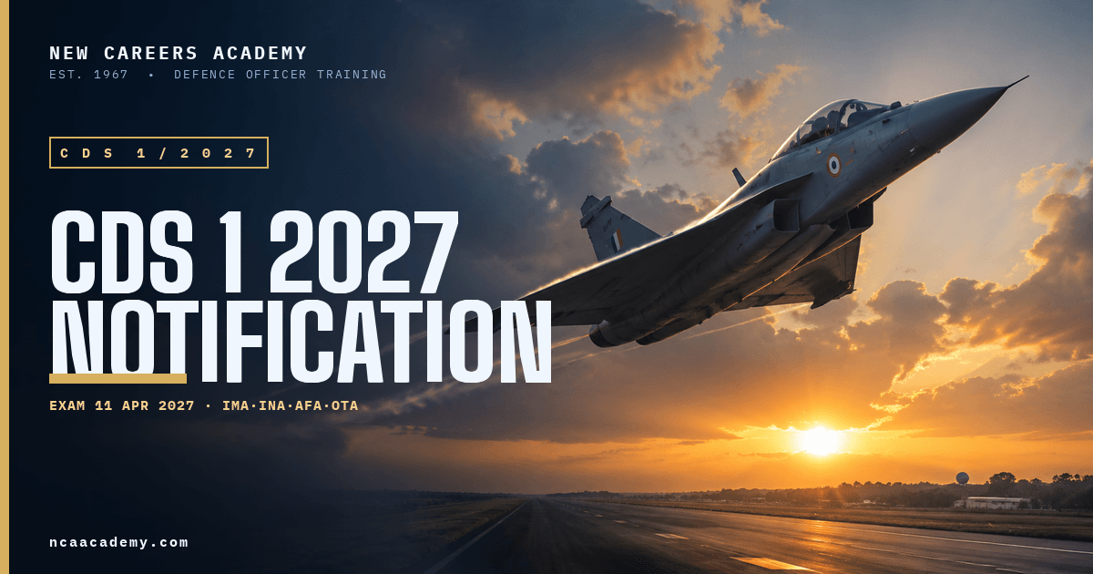 CDS 1 2027 Notification