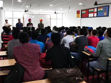 The Classroom at NCA Academy Mohali Chandigarh - NDA coaching campus