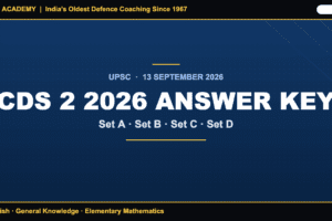 CDS 2 2026 Answer Key All Sets